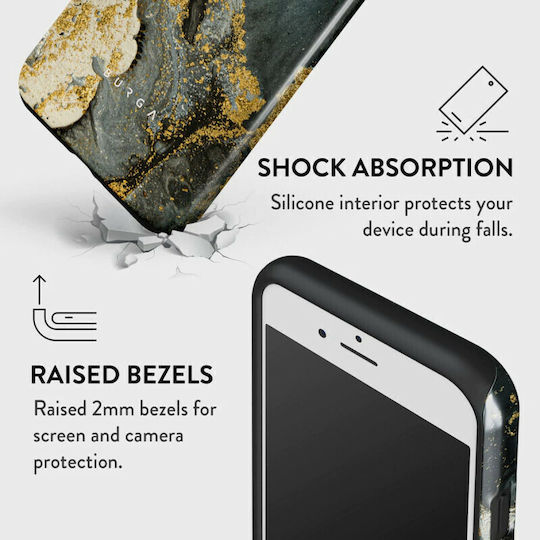 Burga Fashion Tough Back Cover Πλαστικό / Σιλικόνης Πολύχρωμο (iPhone SE 2022/2020)