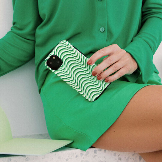 Burga Fashion Tough Back Cover Πλαστικό / Σιλικόνης Πράσινο (Galaxy S22 Ultra 5G)