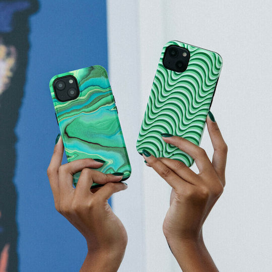 Burga Fashion Tough Back Cover Πλαστικό / Σιλικόνης Πράσινο (Galaxy S22 Ultra 5G)