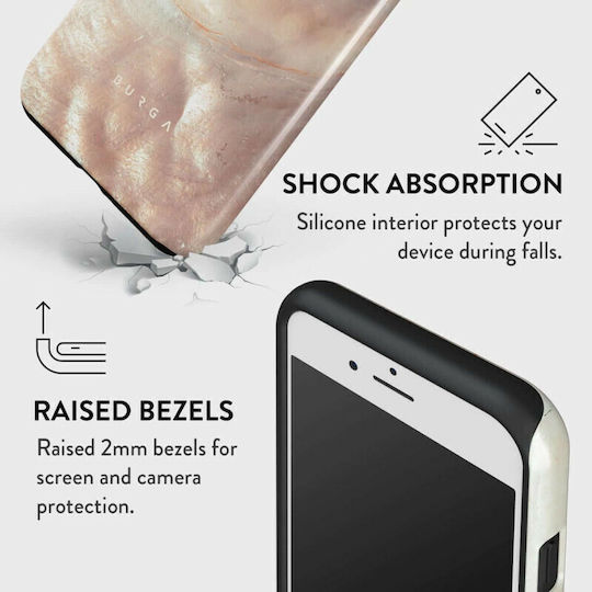 Burga Fashion Tough Back Cover Plastic / Silicone Multicolour (iPhone SE 2022/2020)