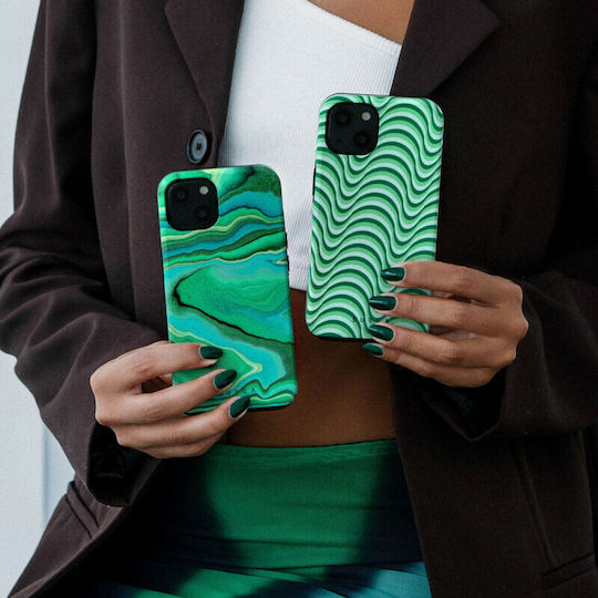 Burga Fashion Tough Back Cover Plastic / Silicone Green (iPhone 13 Pro)