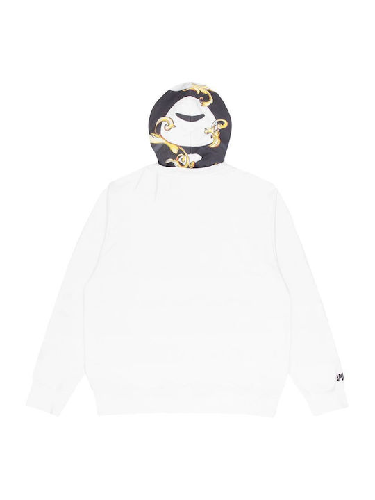 Aape By A Bathing Ape® Herren Sweatshirt mit Kapuze Weiß