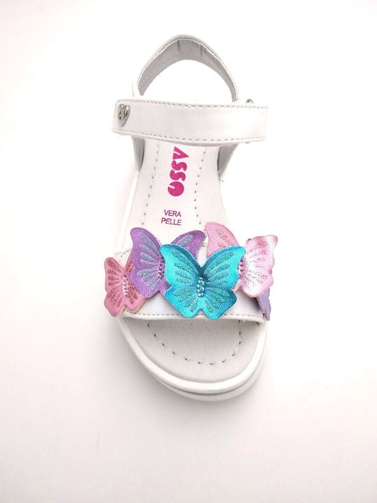 Asso Kids' Sandals White