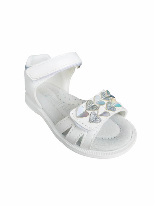 SmartKids Kinder Sandalen Anatomisch Weiß