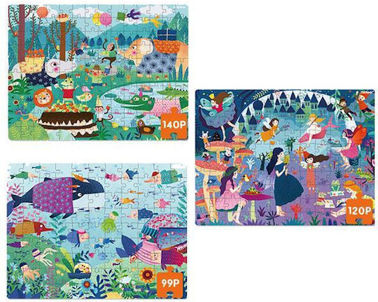 Детски Пъзел Magic World за 4+ години+ Години 130бр MiDeer