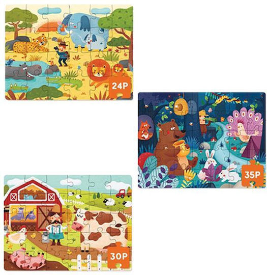 Puzzle pentru Copii Natural Science pentru 3+ ani+ Ani 35buc MiDeer