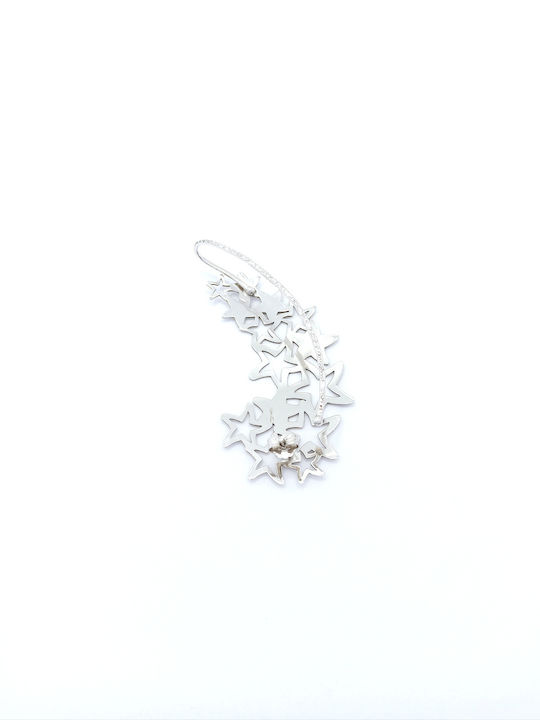 PS Silver Single Earring Ear Climber made of Silver