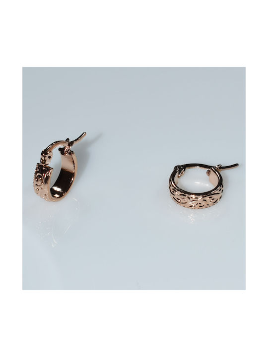 Bizoutaki Earrings Hoops Gold Plated