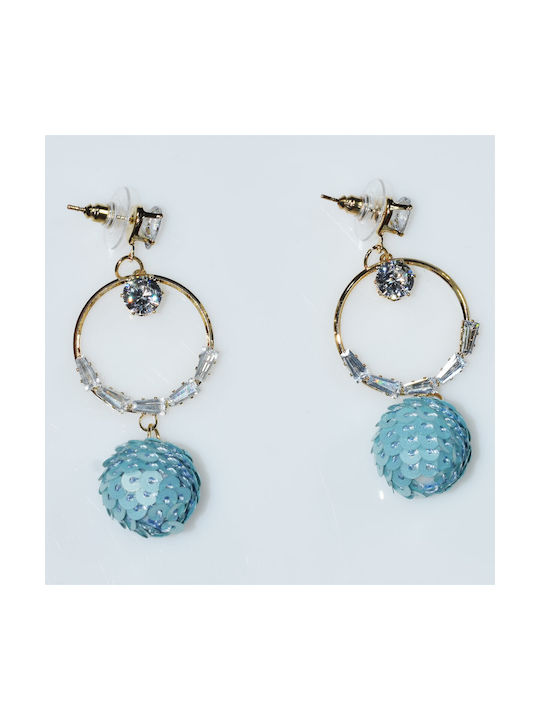 Bizoutaki Earrings with Stones