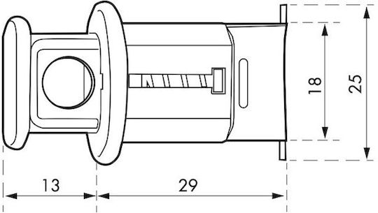 Thirard Key for Electrical Panel Electrical Panel 00091253