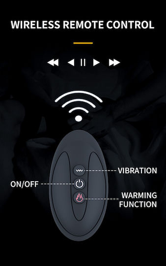 Kinksters Anal Plug with Wireless Functionality and Vibration Black