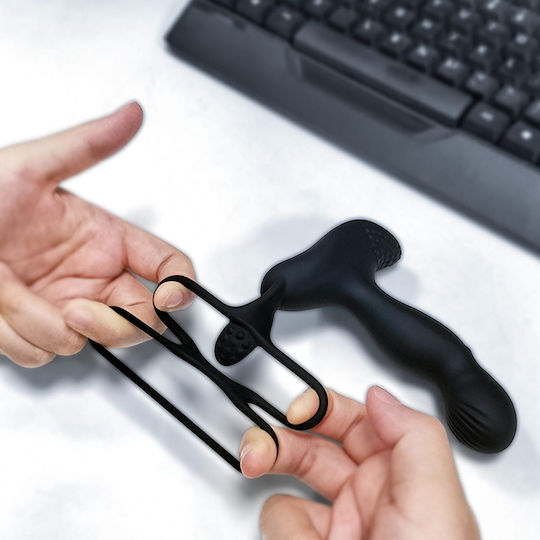 Kinksters Anal Plug with Wireless Functionality and Vibration Black