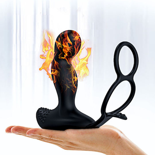 Kinksters Anal Plug with Wireless Functionality and Vibration Black
