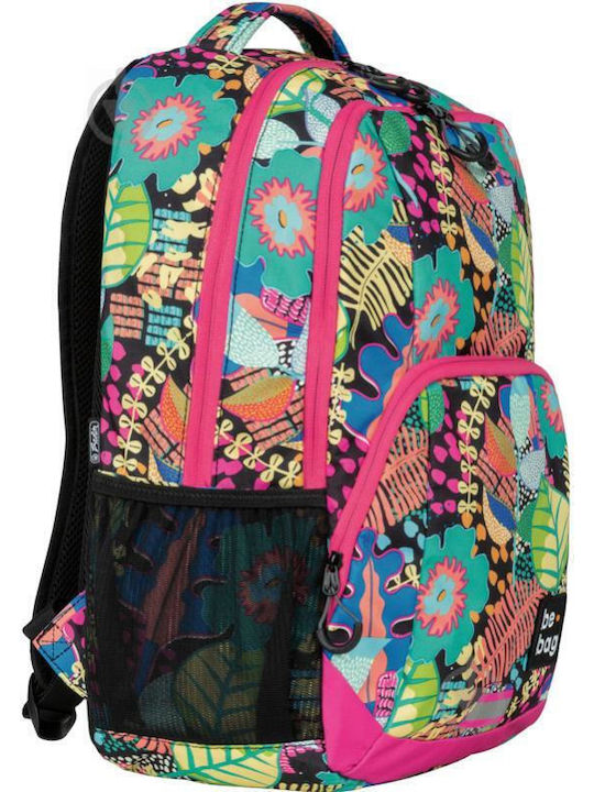 Herlitz Freestyle Jungle School Backpack Junior High-High School Multicolour with Water Bottle Holder 27litre