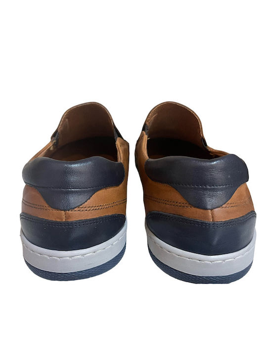 Antonio Shoes Δερμάτινα Ανδρικά Casual Παπούτσια Ταμπά