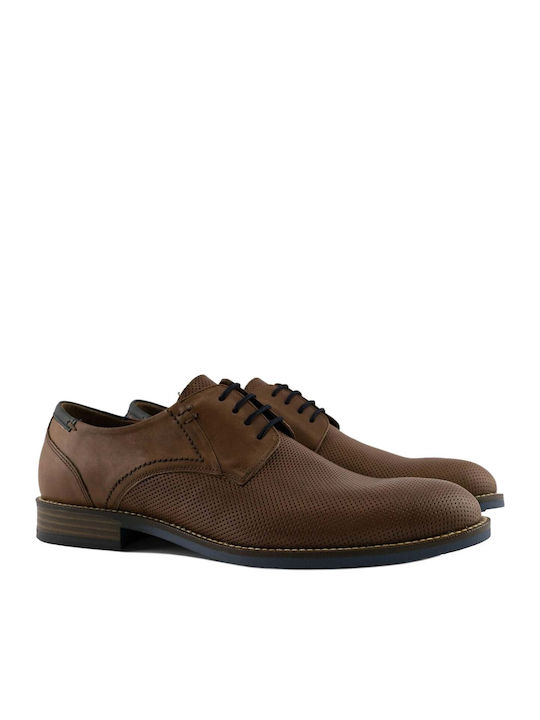 Antonio Shoes Leder Herren Freizeitschuhe Tabac Braun