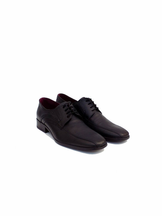 Antonio Shoes Leder Herren Freizeitschuhe Schwarz