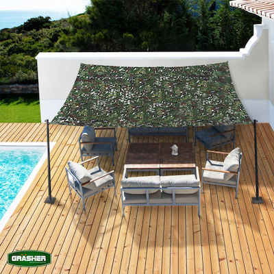 Grasher Shade Net Green 3x4m 180gr/m²