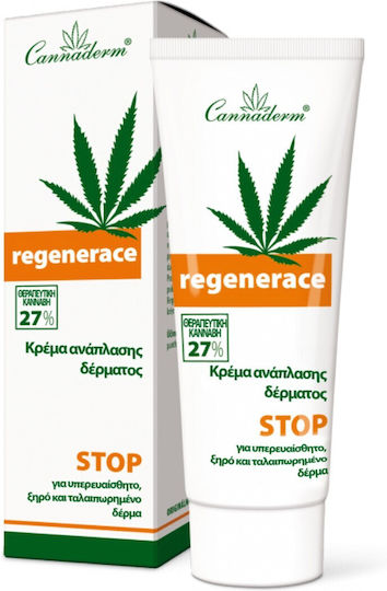 Cannaderm Regeneration Противостареещ Крем За Лице С Екстракт От Коноп 75гр