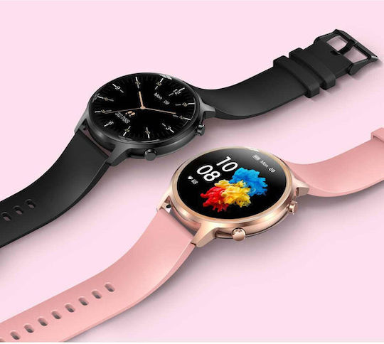 Jaga JS16 Smartwatch mit Pulsmesser (Rosa)