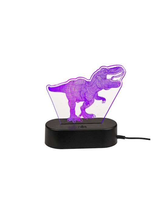 Out of the Blue Διακοσμητικό Φωτιστικό LED 3D Illusion 15x13.5x6εκ.