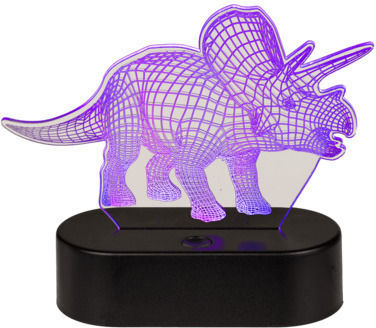 Out of the Blue Decorative Lamp 3D Illusion Blue Out of the Blue Decorative Lamp 3D Illusion Blue