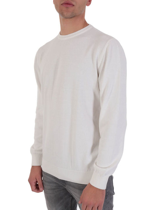 Dors Men's Long Sleeve Sweater White