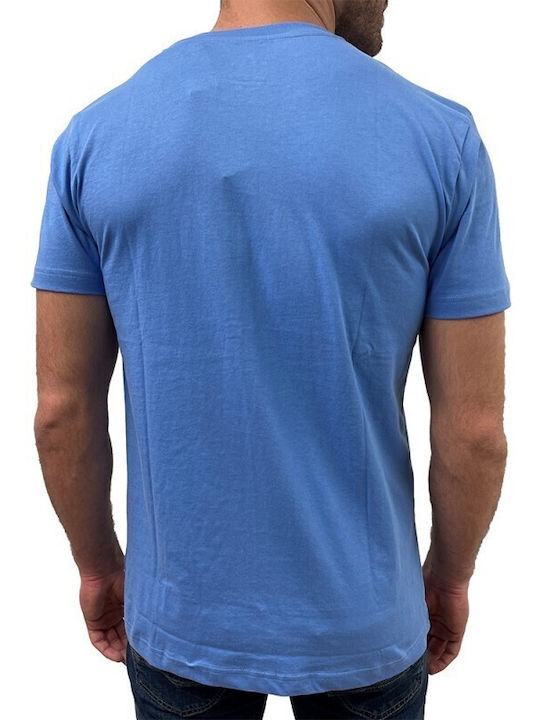 Dors Men's Short Sleeve T-shirt Light Blue