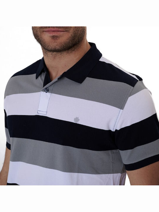 Polo Short Sleeve Blouse Gray