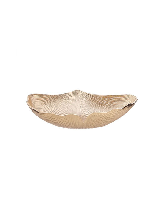 Butlers Διακοσμητικό Μπωλ Αλουμινίου Χρυσό 26x26cm