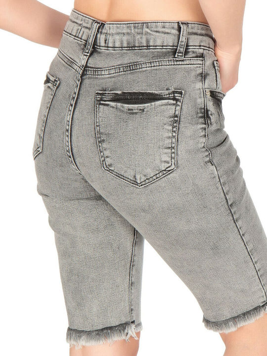 Damen Bermuda Jean Schwarz SRTS-47984 (BLK)