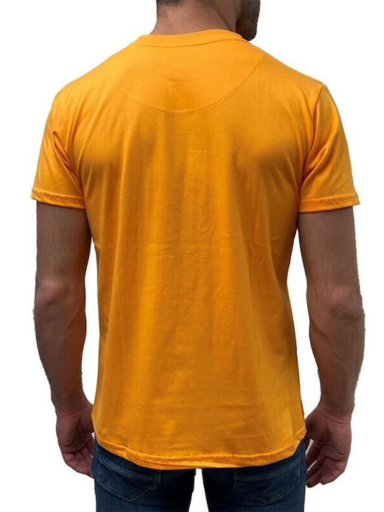 Dors Herren T-Shirt Kurzarm Orange