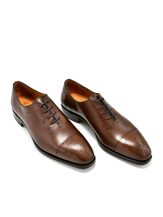 Berwick Men's Leather Dress Shoes Brown