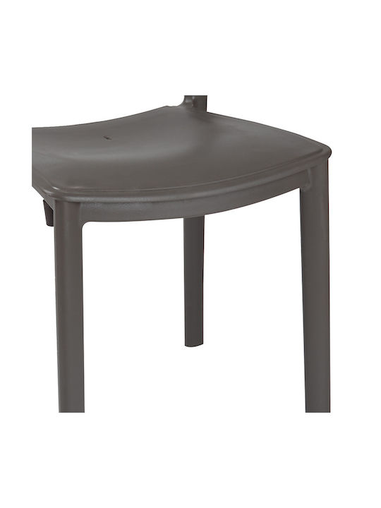 Outdoor-Stuhl Polypropylen Ignite Gray 44x53x84εκ.