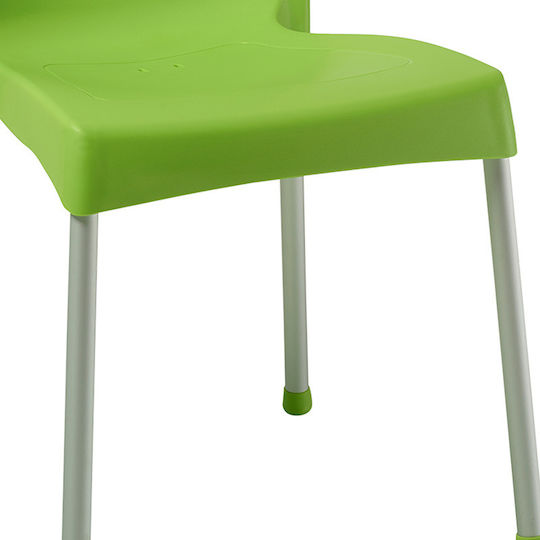 Градински стол Пластмасов Crafted Зелен 50x55x83см