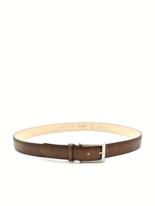 Herren Gürtel Leder Braun