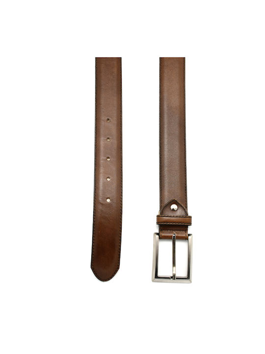Herren Gürtel Leder Braun