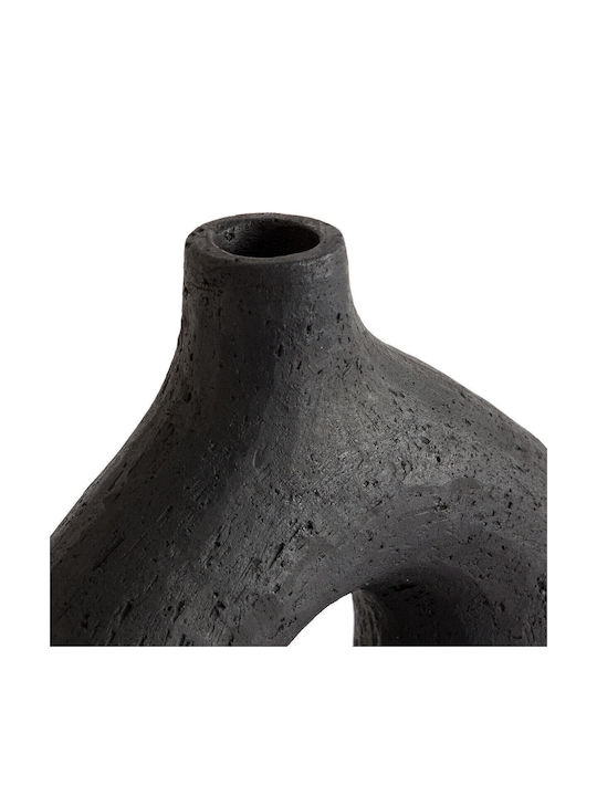 La Redoute Interieurs Διακοσμητικό Βάζο Keramik Schwarz 23.8x8.6x25cm 1Stück