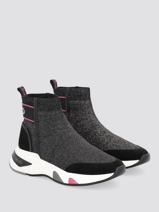 Liu Jo Hoa Chunky Sneakers Μαύρα