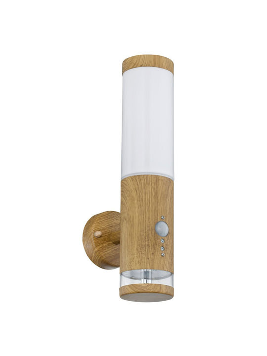 Globo Lighting Επιτοίχιο Εξωτερικό Φαναράκι E27 IP44 8.5x35εκ.