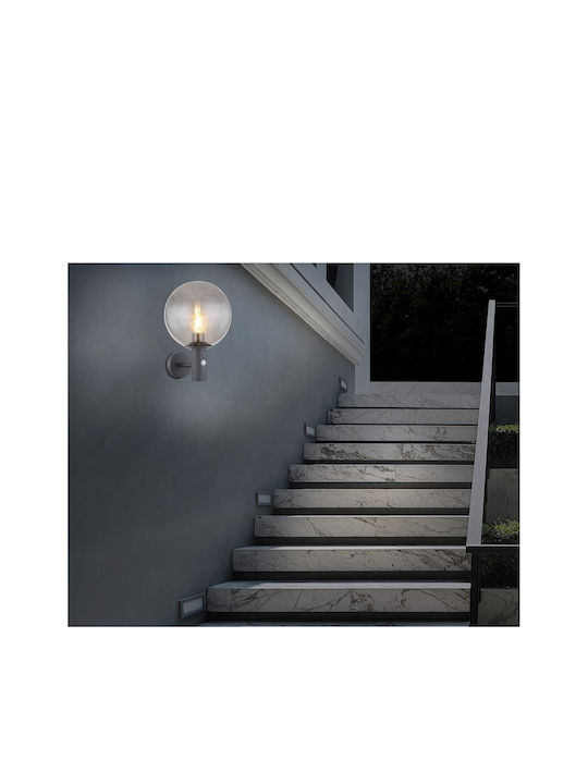 Globo Lighting Επιτοίχιο Εξωτερικό Φαναράκι E27 IP44