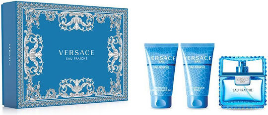 Versace Eau Fraiche Him mit Eau de Toilette 3Stück