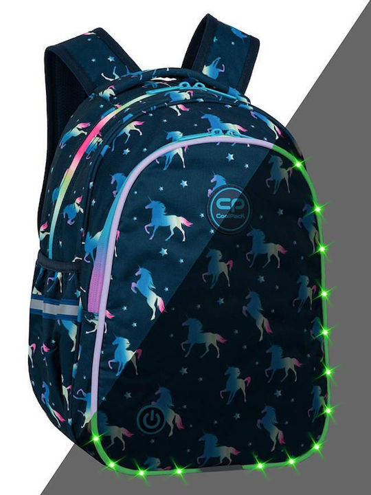 Coolpack School Bag Backpack Junior High-High School in Blue color