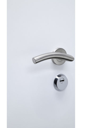 Thirard Defender Lock Wooden Door Silver
