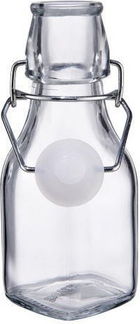 Butlers Μπουκάλι Νερού Γυάλινο με Κλιπ Διάφανο 125ml Butlers Μπουκάλι Νερού Γυάλινο με Κλιπ Διάφανο 125ml