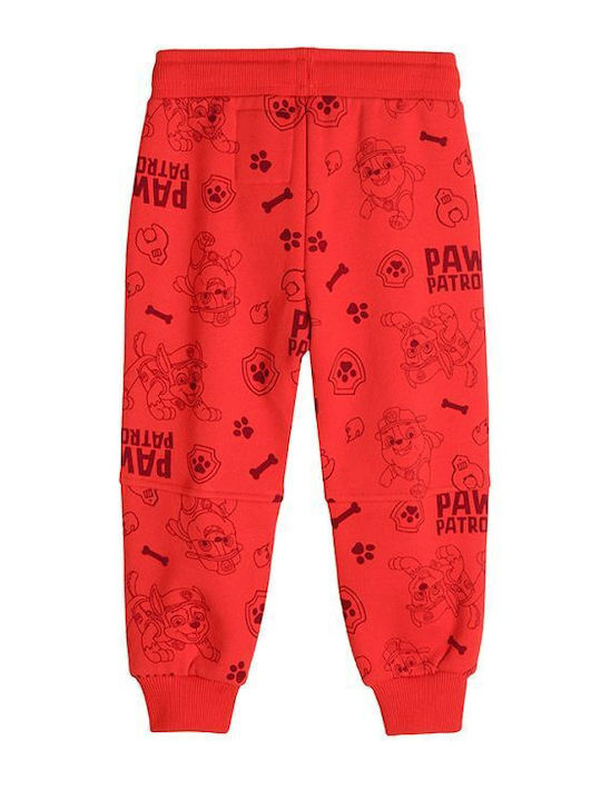 Παιδικό Pantaloni de trening Roșu 1buc