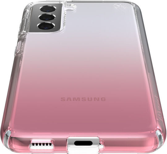 Speck Presidio Perfect-Clear Back Cover Plastic Pink (Galaxy S21)