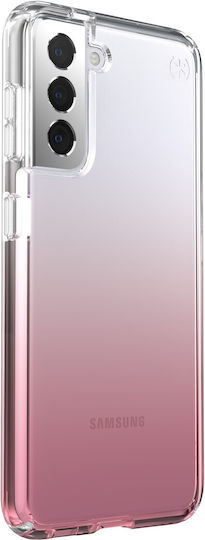 Speck Presidio Perfect-Clear Back Cover Plastic Pink (Galaxy S21)