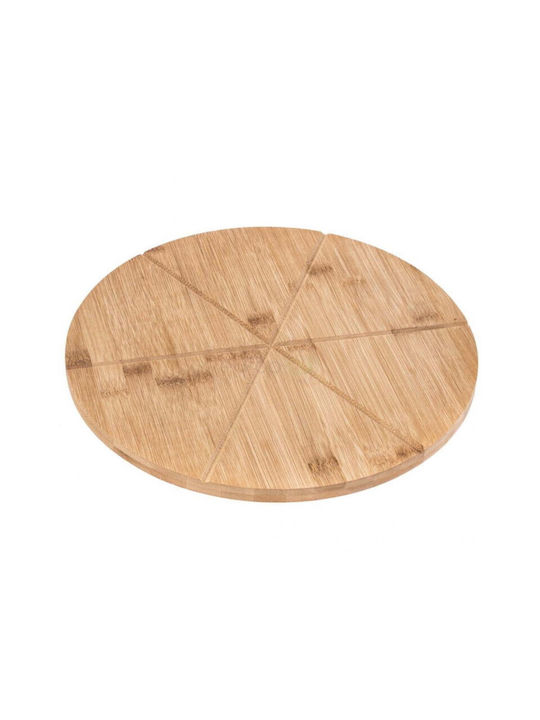 KING Hoff Pizza-Servierplatte Hölzernes 35x35x1.5cm 6Stück
