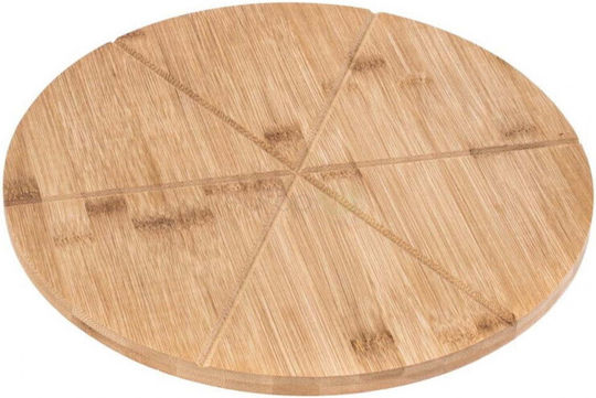 KING Hoff Pizza-Servierplatte Hölzernes 35x35x1.5cm 6Stück